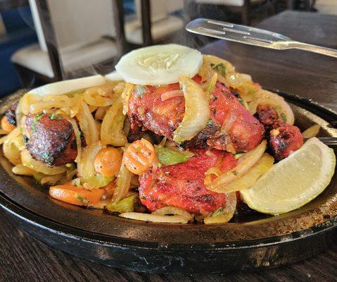 A great plate of Tandoori chicken