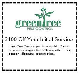 Pest Control Coupon - $100 Off