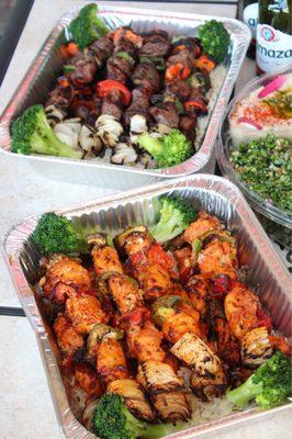 Chicken Breast Kabob Beef Kabob Almaza