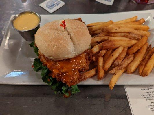 Nashville chicken sandwich