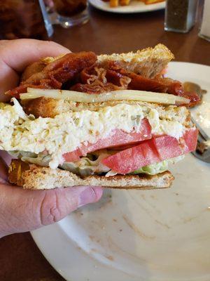 Chicken salad sandwich