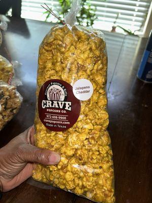 Jalapeno Cheddar Popcorn