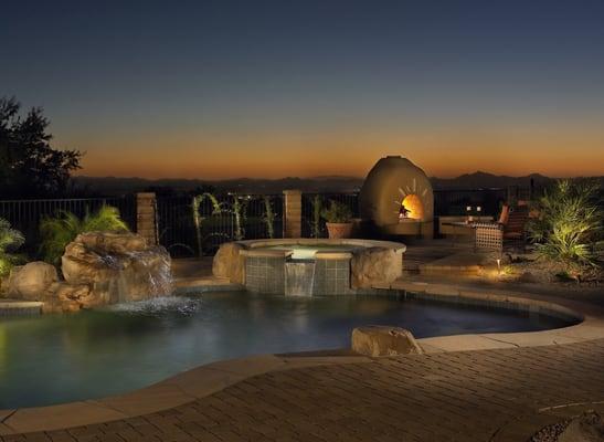 Custom Pool Builder and Outdoor Environments