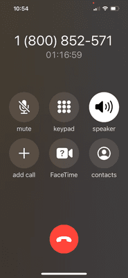 over an hour on hold with this poorly managed agency