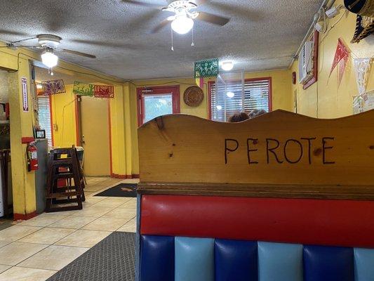 Dining area