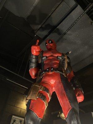 deadpool sculpture