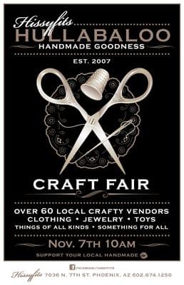 annual craft fair in November