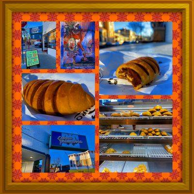 Montage of images from Eterna Primavera Bakery