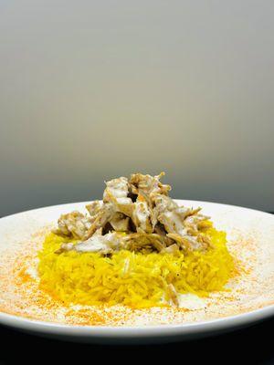 Yellow rice with chicken