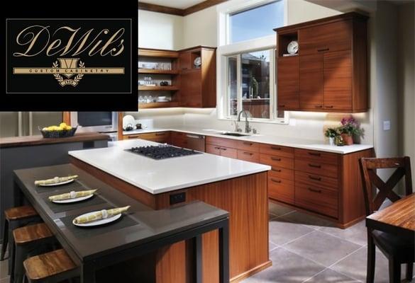 Authorized DeWils dealer and custom cabinetry experts!