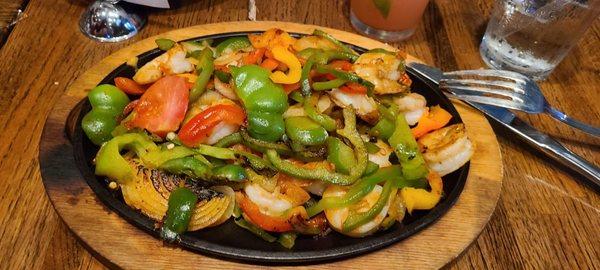 Shrimp Fajitas