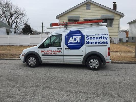 Service Truck making a house call