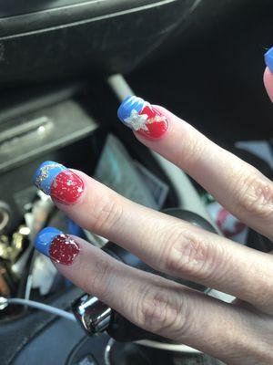 Awesome job by Peter, Wonder Woman nails love them!!!!