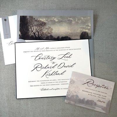 There are hundreds of wedding invitations to choose from and customize. We work with you personally to design exactly what you want.