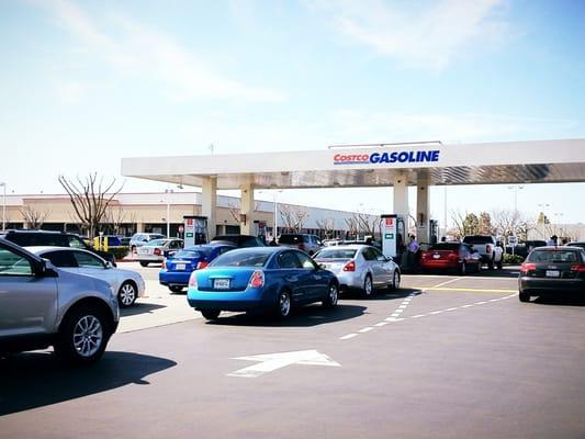 Costco Gas - Merced, California