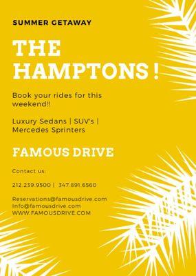 Hamptons Specials!!!