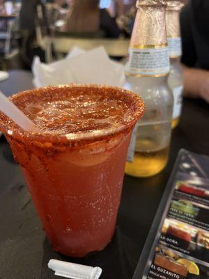 Michelada $18 .. overpriced