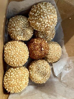 Sesame balls