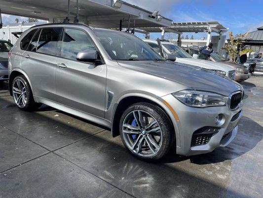 these guys did a great job on this client's BMW X5 M