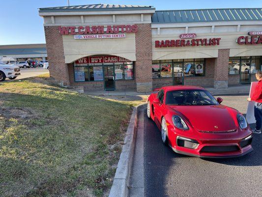 Porsche 911 GT3 Purchased by We Cash Autos, paid OVER original MSRP for this car! Cash autos pays top dollar for cars!