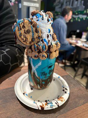 Cookie Monster milkshake