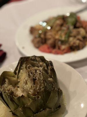 Stuffed artichoke