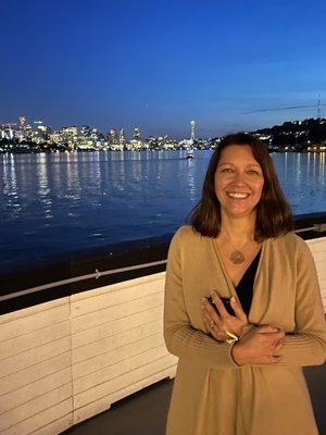 Myself and Seattle skyline