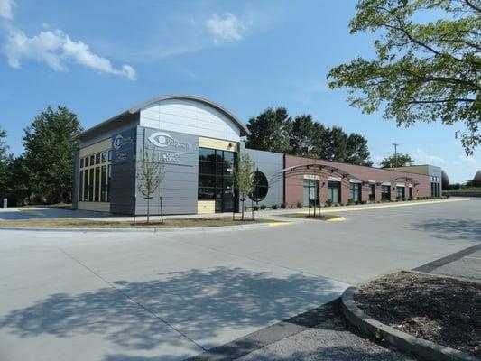 The exterior of Eye Physicians & Surgeons in Iowa City