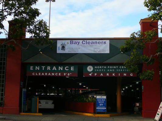 Parking Garage Entrance on Bay Street