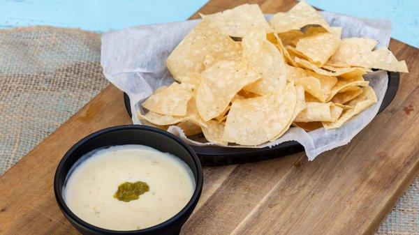 Chips and our Awesome Queso!