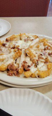 Bacon cheese fries