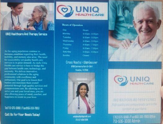 Uniq Healthcare And Therapy Service