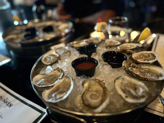 Oysters!!  can't get enough!!