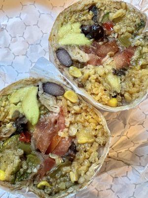 Vegetable Veggie Breakfast Burrito