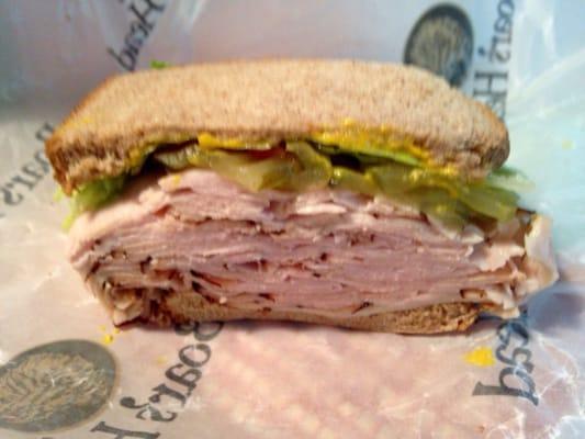 Huge deli sandwiches with Boar's Head meat