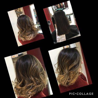 Balayage done by Karina