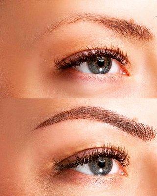 MICROBLADING BROWS SHAPE CORRECTION