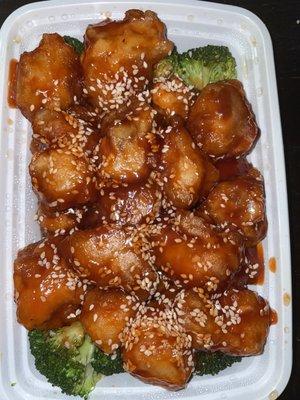 Sesame chicken