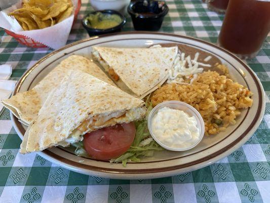 Quesadilla de Camaron