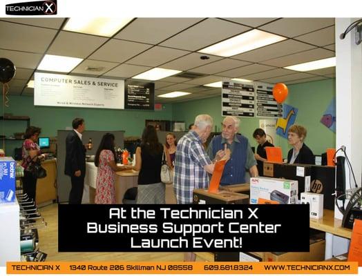 Technician X Recently Launched A Business Support Center Offering Computer Rental, Copying, Fax, Lamination & Binding.