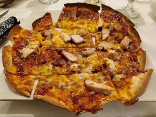 BBQ chicken Flatbread