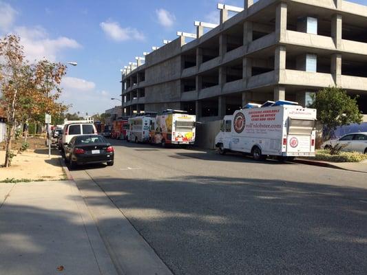 Food trucks everywhere!