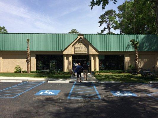 Thrift Store main entrance