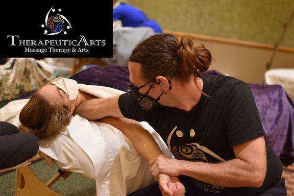 Andy Freeman Competed at the American Massage Championships