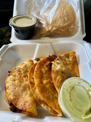 Birria Tacos with Queso @ the BRCC location