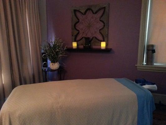 Purple Spa Room