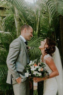 These lashes held up in the humidity in Puerto Vallarta for our wedding!