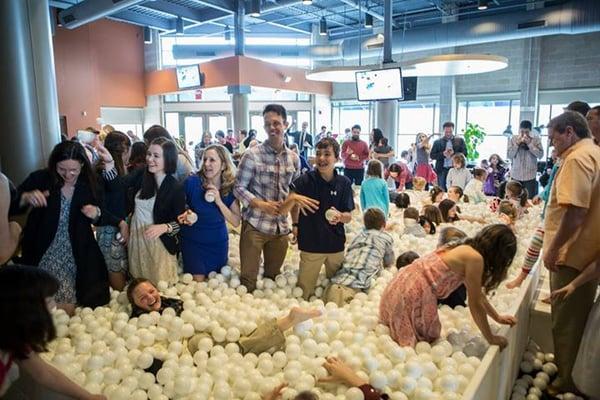 Easter 2015 series, Unbound. Ball pit fun!