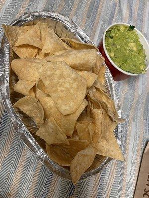 Chips Large Chips & Large Guacamole