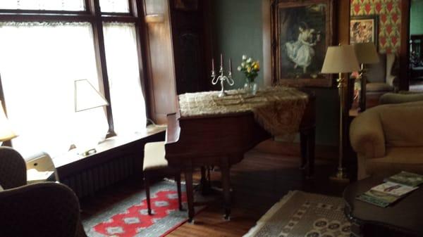 Piano from the 1890s - one of the oldest antiques in the place!